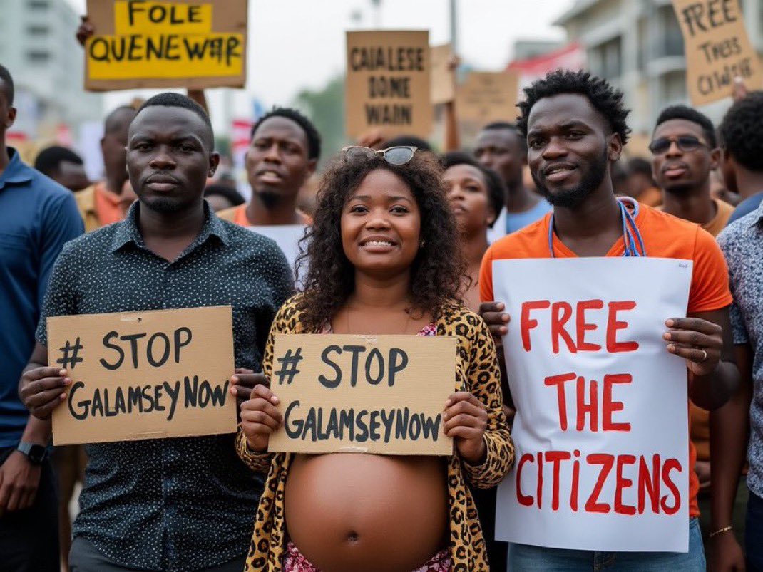 #FreeTheCitizens  #StopGalamseyNow